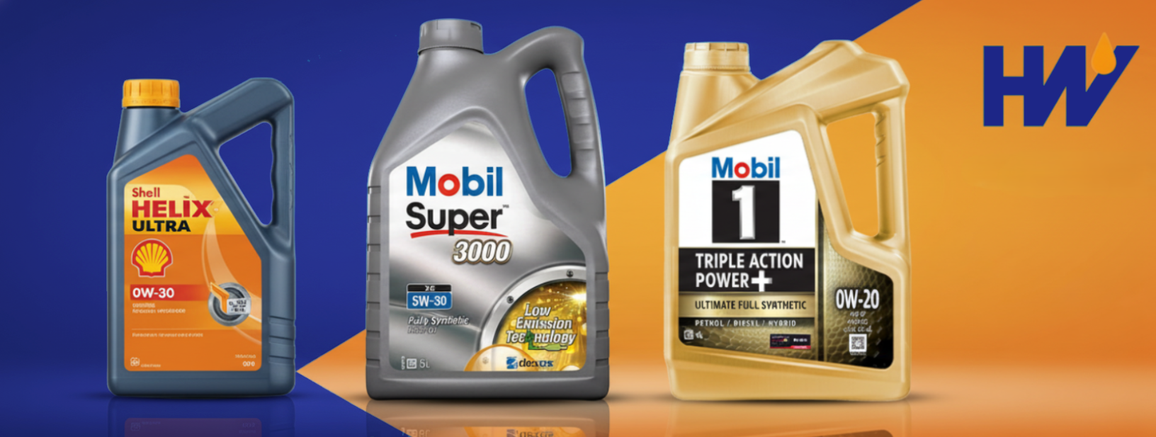 Performance car on track